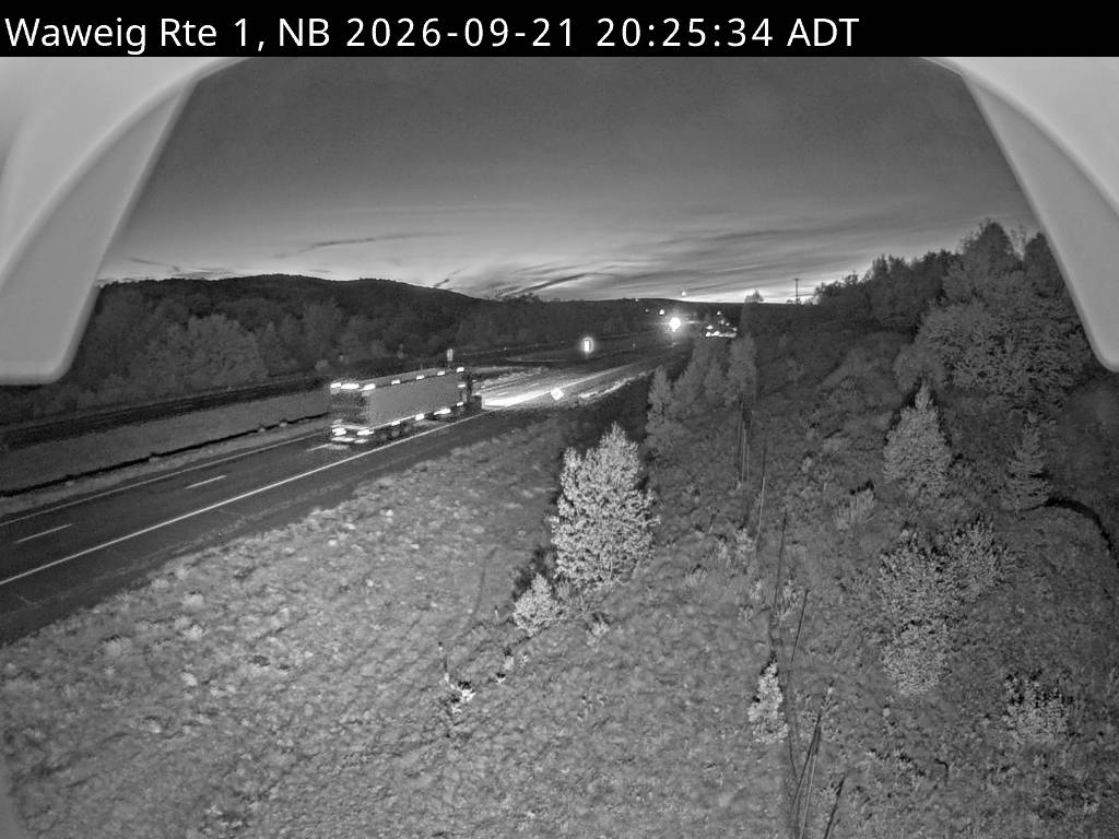 Web Cam image of Waweig (NB Highway 1)