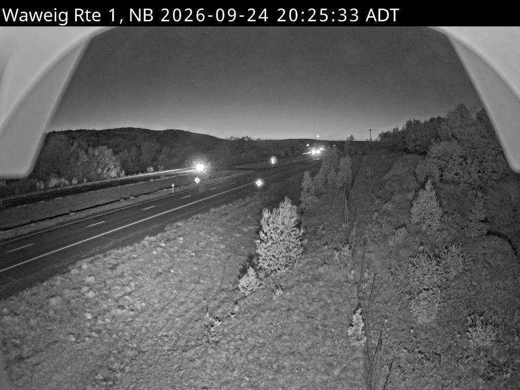 Web Cam image of Waweig (NB Highway 1)