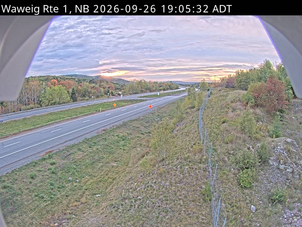 Web Cam image of Waweig (NB Highway 1)