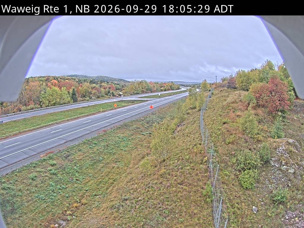 Web Cam image of Waweig (NB Highway 1)