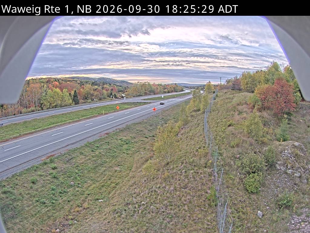 Web Cam image of Waweig (NB Highway 1)
