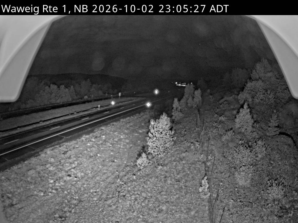 Web Cam image of Waweig (NB Highway 1)
