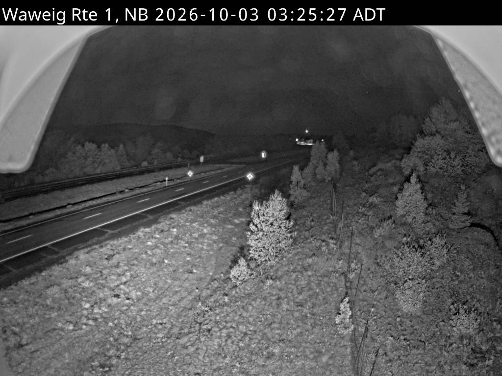 Web Cam image of Waweig (NB Highway 1)