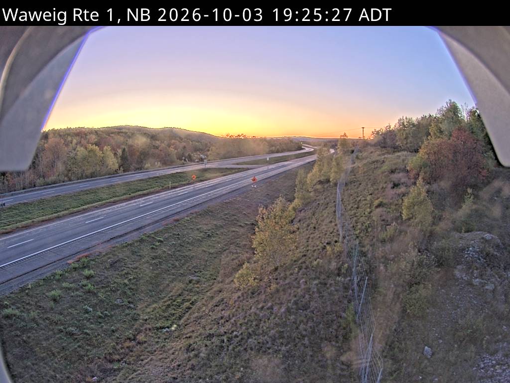 Web Cam image of Waweig (NB Highway 1)