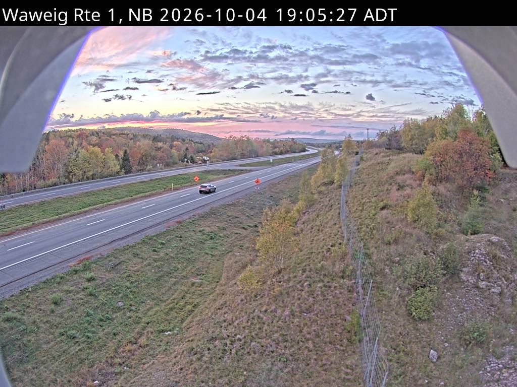 Web Cam image of Waweig (NB Highway 1)