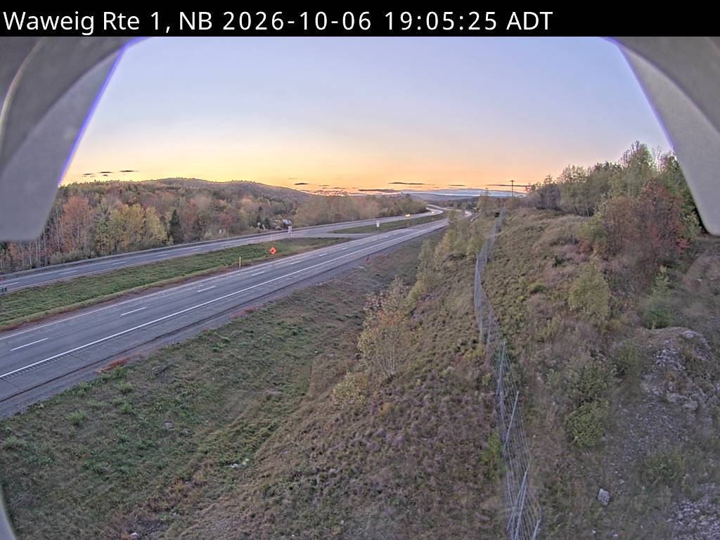 Web Cam image of Waweig (NB Highway 1)