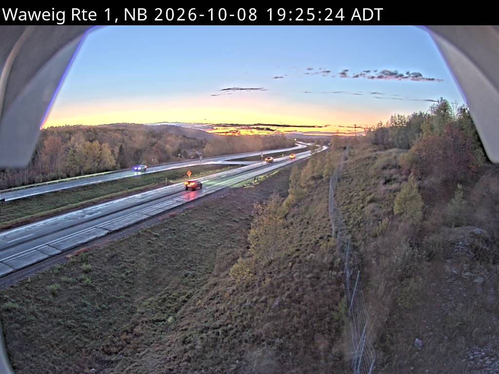 Web Cam image of Waweig (NB Highway 1)