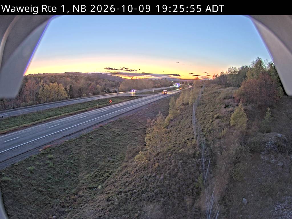 Web Cam image of Waweig (NB Highway 1)