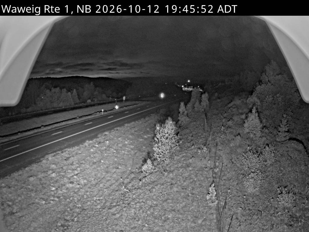 Web Cam image of Waweig (NB Highway 1)