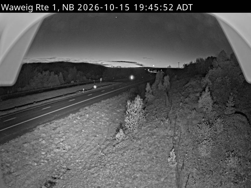 Web Cam image of Waweig (NB Highway 1)