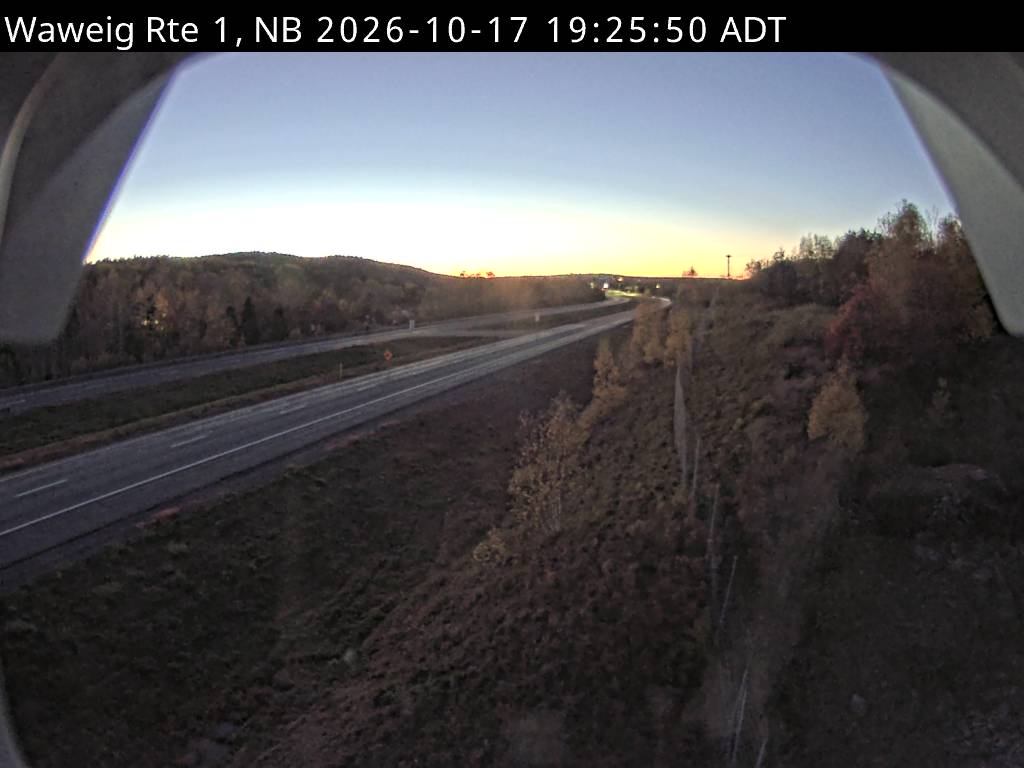 Web Cam image of Waweig (NB Highway 1)