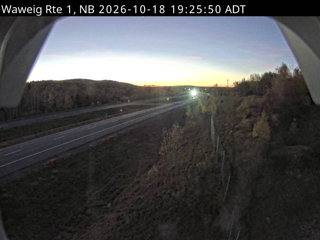 Web Cam image of Waweig (NB Highway 1)