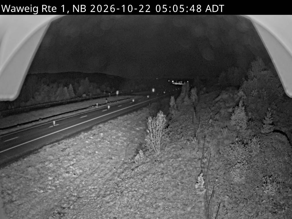 Web Cam image of Waweig (NB Highway 1)