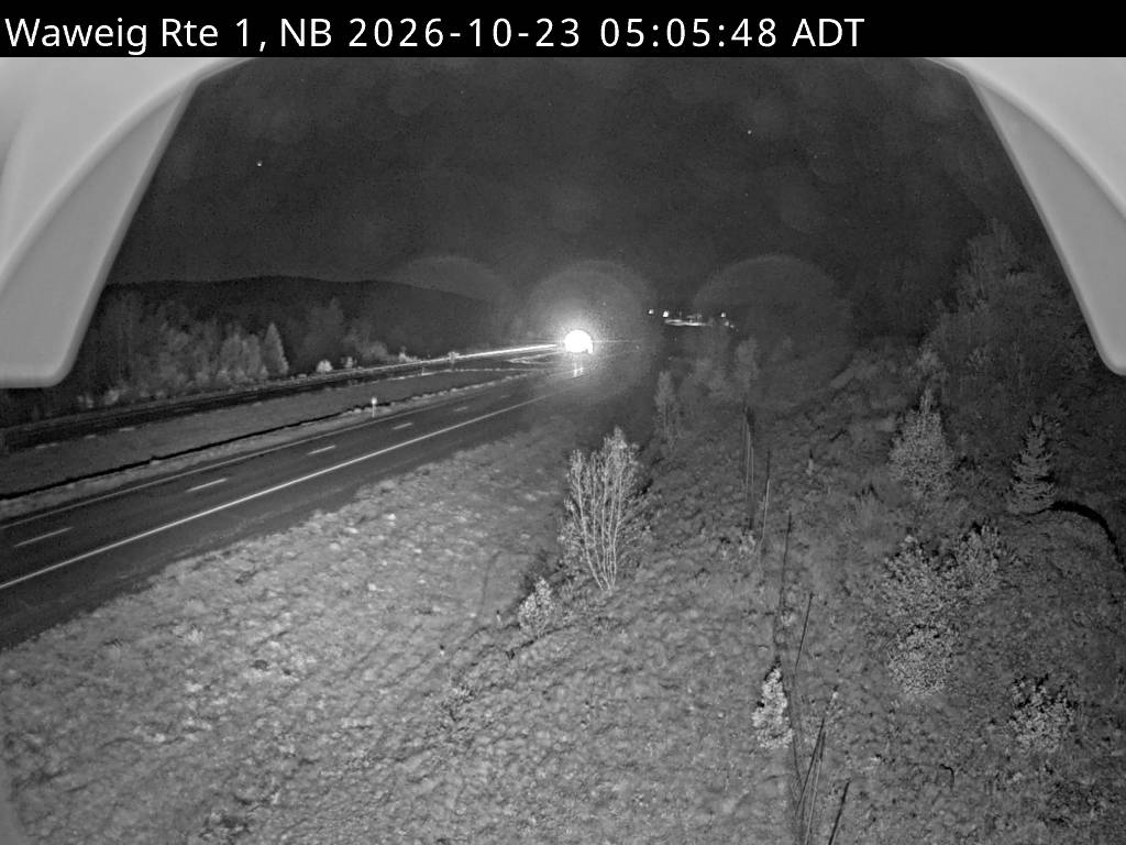 Web Cam image of Waweig (NB Highway 1)