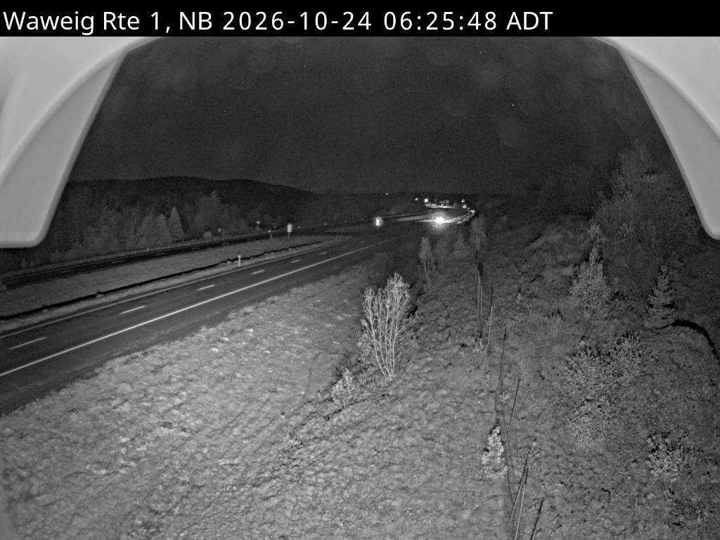 Web Cam image of Waweig (NB Highway 1)