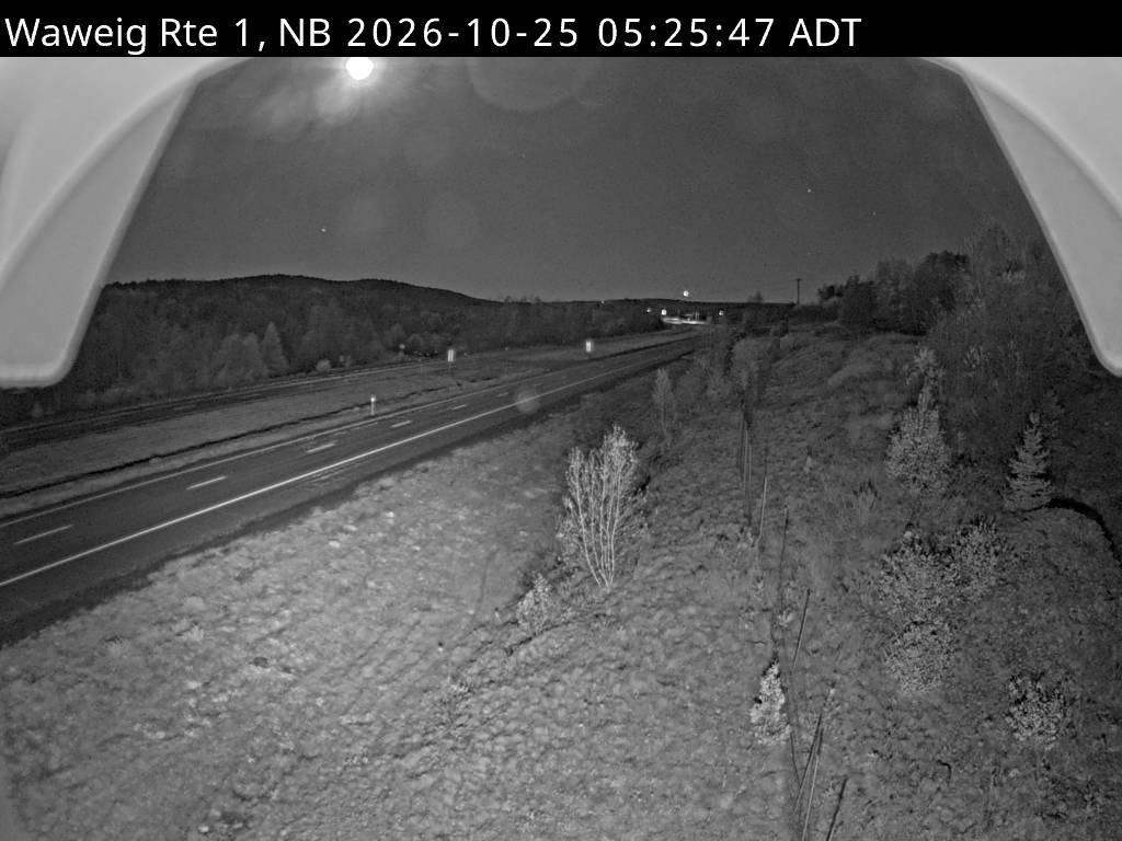 Web Cam image of Waweig (NB Highway 1)
