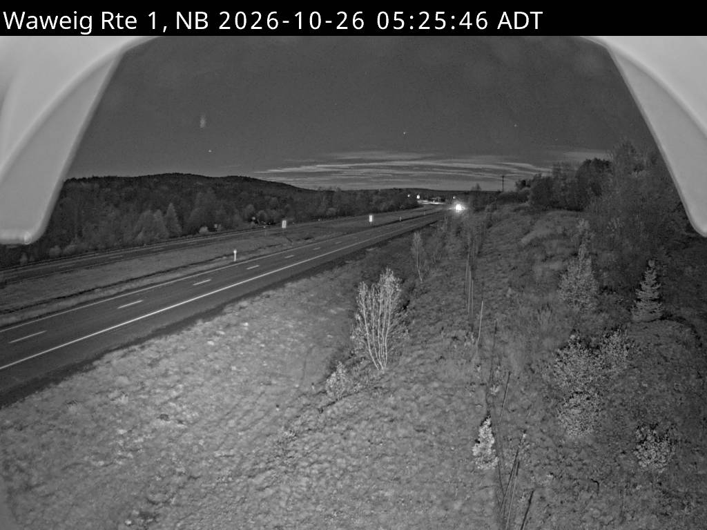 Web Cam image of Waweig (NB Highway 1)