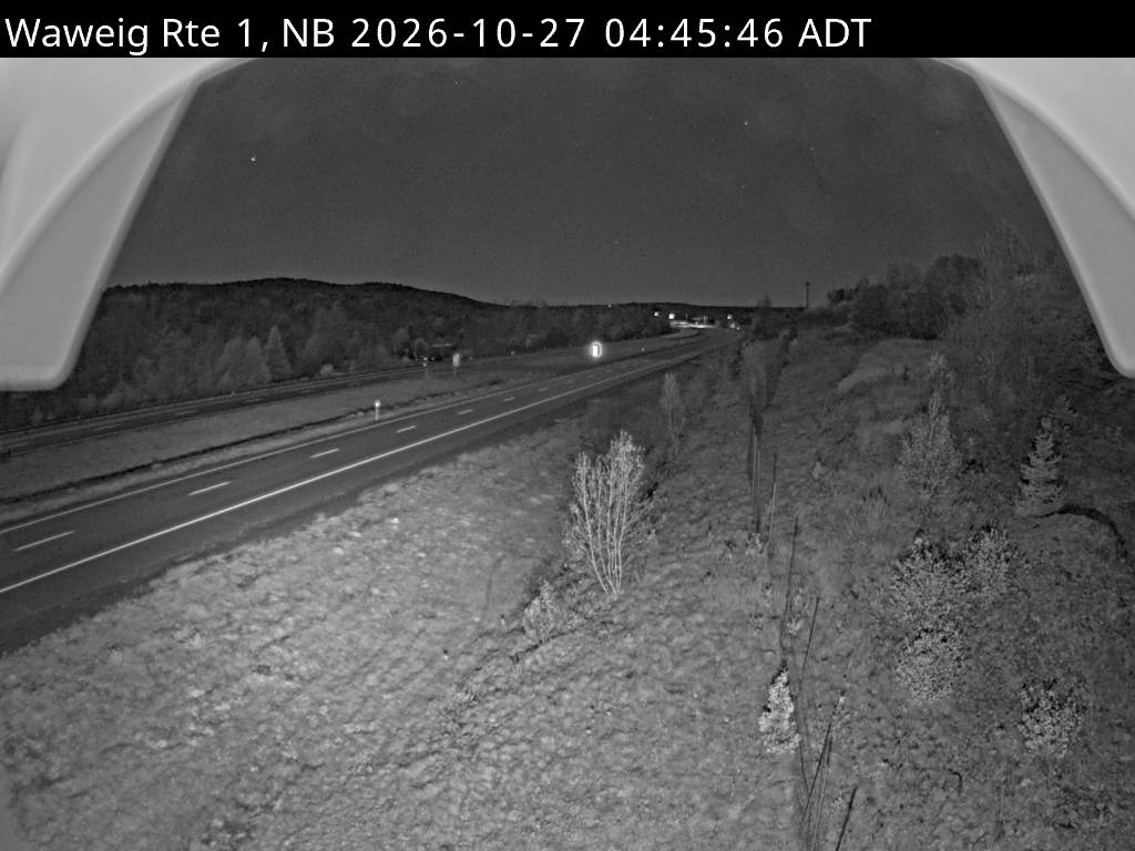 Web Cam image of Waweig (NB Highway 1)