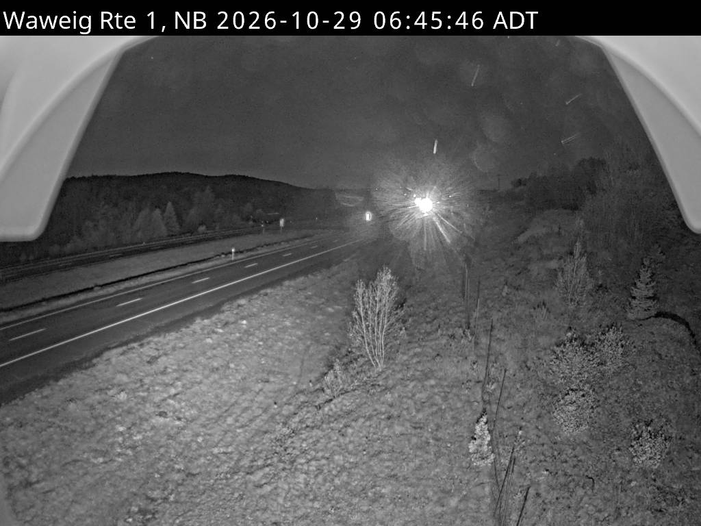 Web Cam image of Waweig (NB Highway 1)