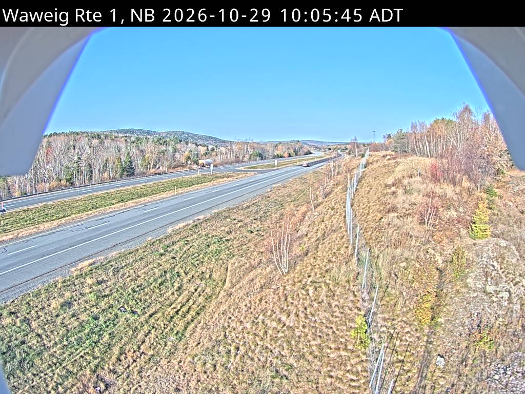 Web Cam image of Waweig (NB Highway 1)