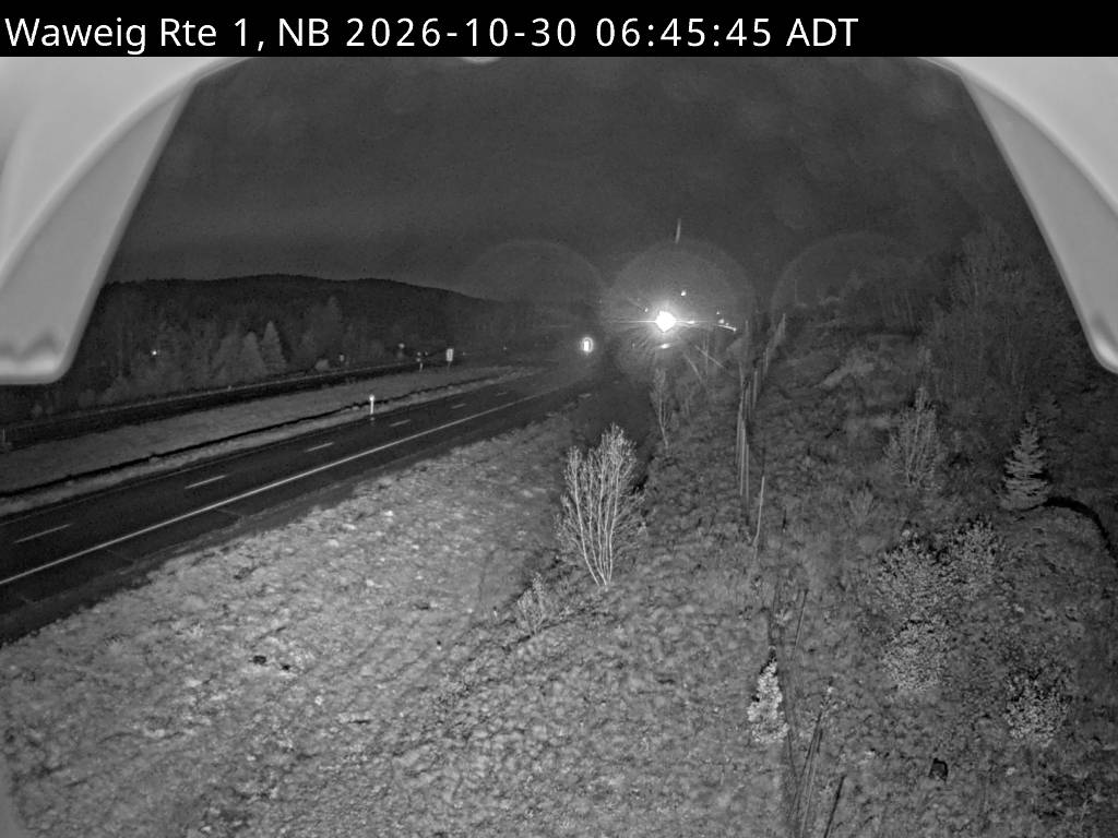 Web Cam image of Waweig (NB Highway 1)