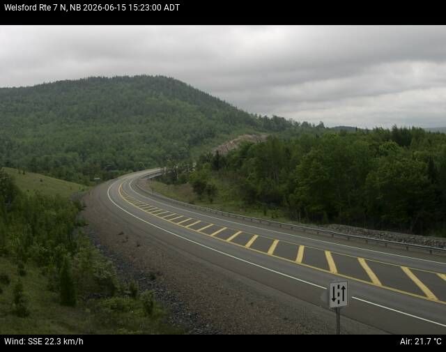 Web Cam image of Welsford (NB Highway 7)