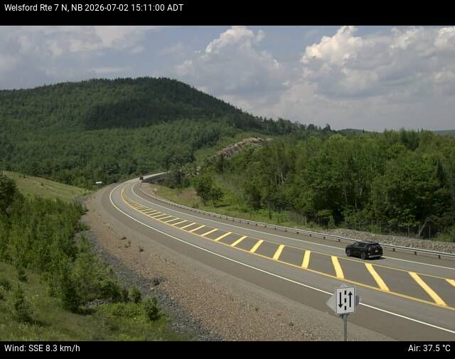 Web Cam image of Welsford (NB Highway 7)