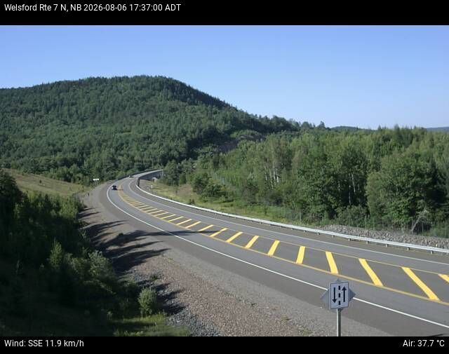 Web Cam image of Welsford (NB Highway 7)
