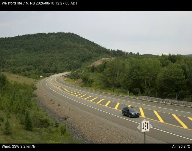 Web Cam image of Welsford (NB Highway 7)