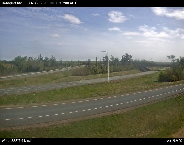 Web Cam image of Caraquet (NB Highway 11)