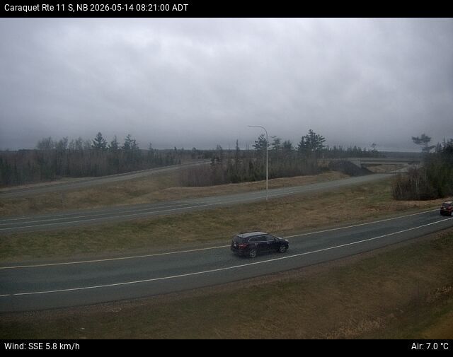 Web Cam image of Caraquet (NB Highway 11)