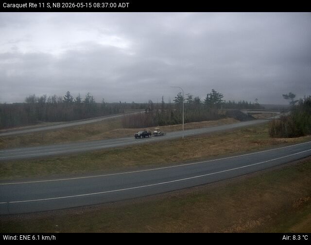 Web Cam image of Caraquet (NB Highway 11)