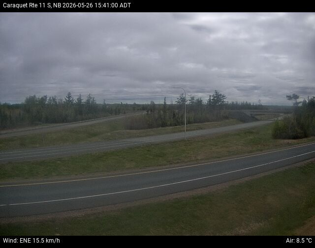 Web Cam image of Caraquet (NB Highway 11)