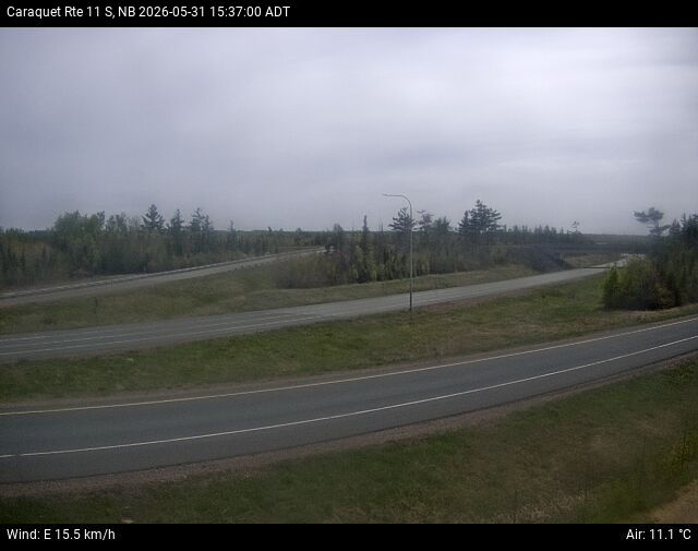 Web Cam image of Caraquet (NB Highway 11)