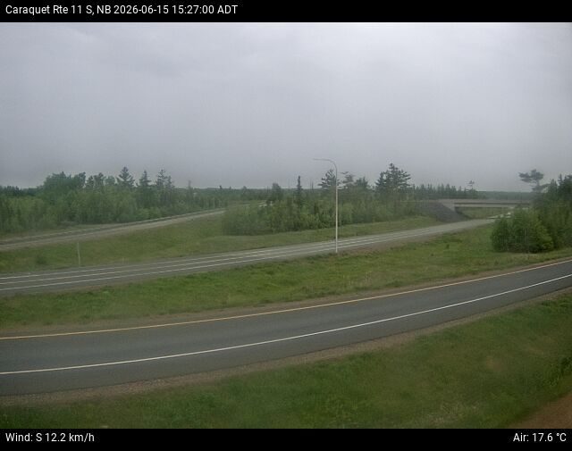 Web Cam image of Caraquet (NB Highway 11)