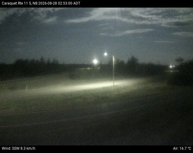 Web Cam image of Caraquet (NB Highway 11)