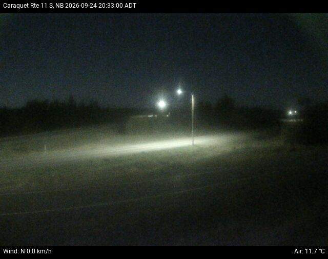 Web Cam image of Caraquet (NB Highway 11)