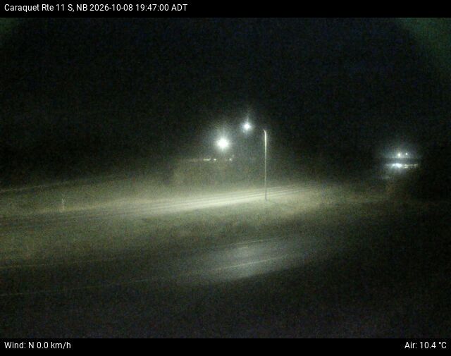 Web Cam image of Caraquet (NB Highway 11)