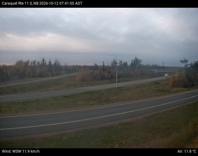 Web Cam image of Caraquet (NB Highway 11)