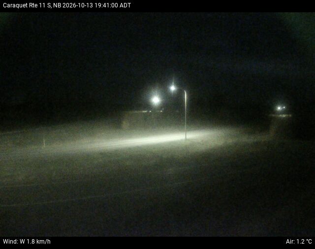 Web Cam image of Caraquet (NB Highway 11)