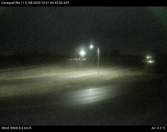 Web Cam image of Caraquet (NB Highway 11)