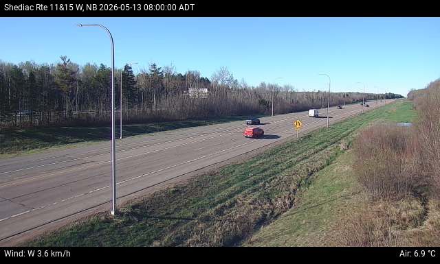 Web Cam image of Shediac (NB Highway 11)