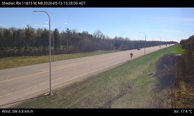 Web Cam image of Shediac (NB Highway 11)