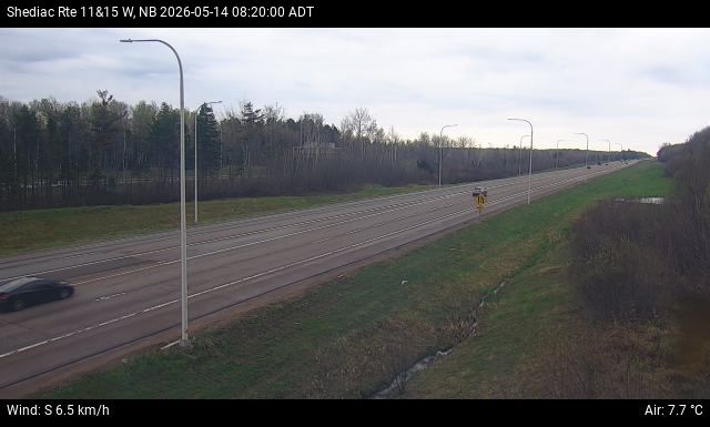 Web Cam image of Shediac (NB Highway 11)