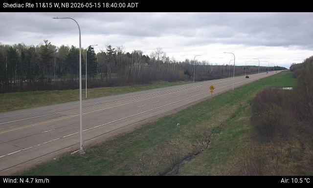 Web Cam image of Shediac (NB Highway 11)