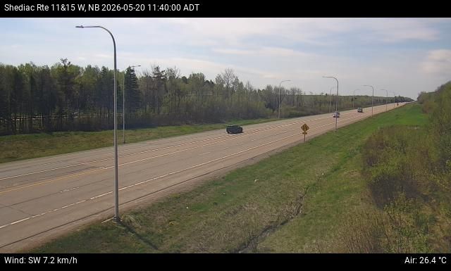 Web Cam image of Shediac (NB Highway 11)