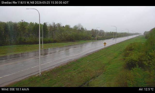Web Cam image of Shediac (NB Highway 11)