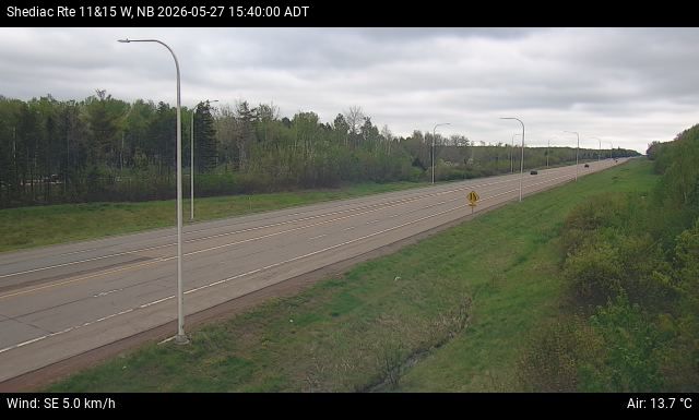 Web Cam image of Shediac (NB Highway 11)