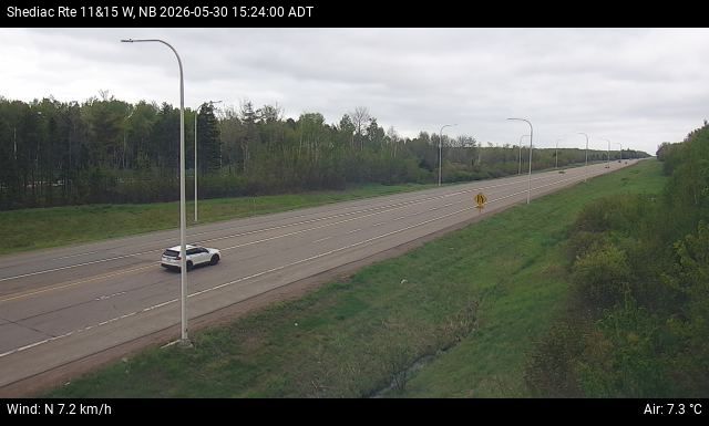Web Cam image of Shediac (NB Highway 11)