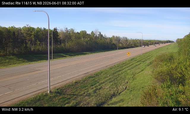 Web Cam image of Shediac (NB Highway 11)